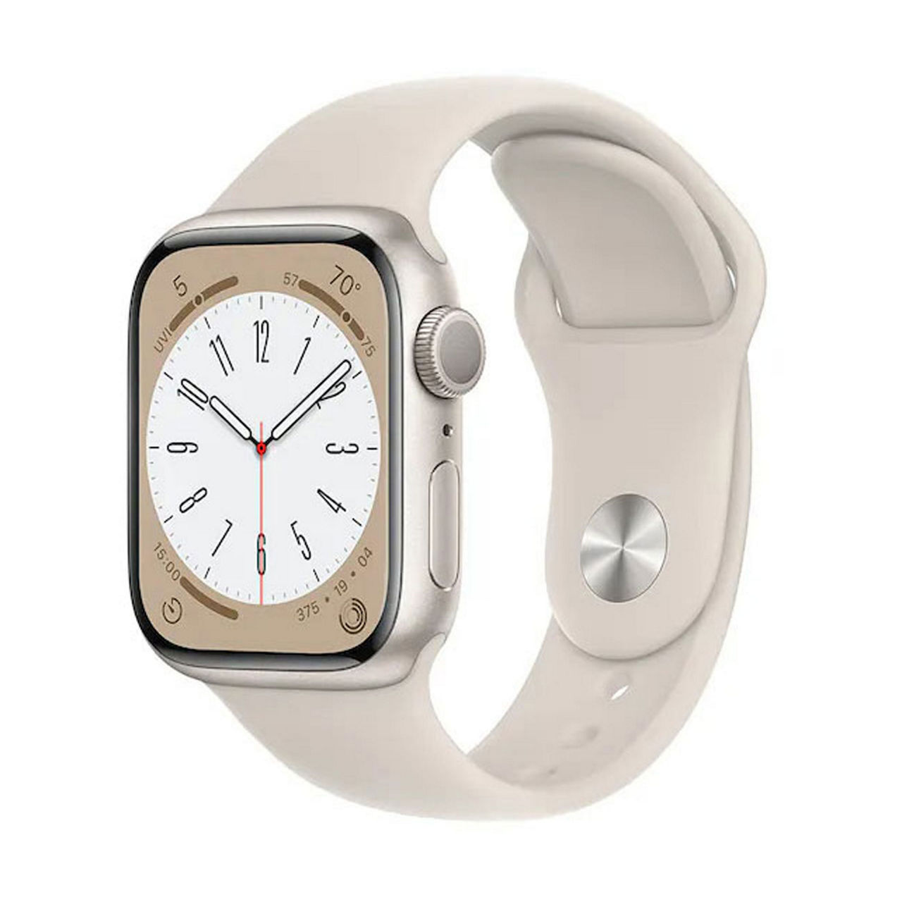 APPLE MNP63BA Watch Series 8 41mm Starlight Sport Band GOLD