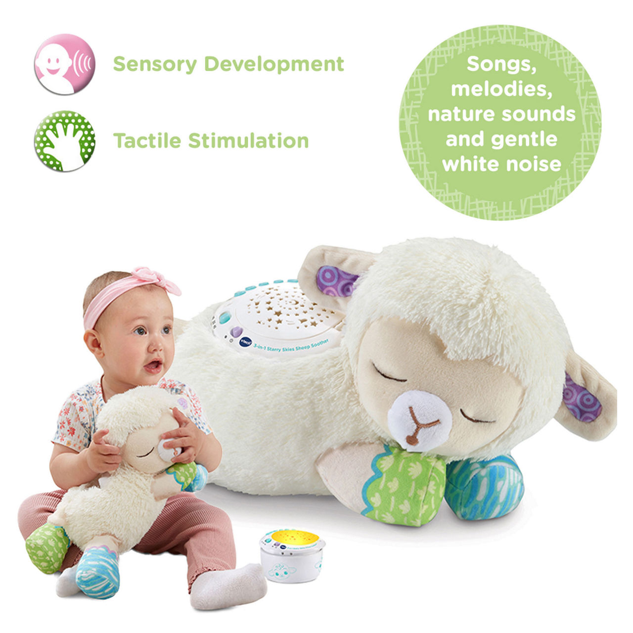 3-in-1 Starry Skies Sheep Soother