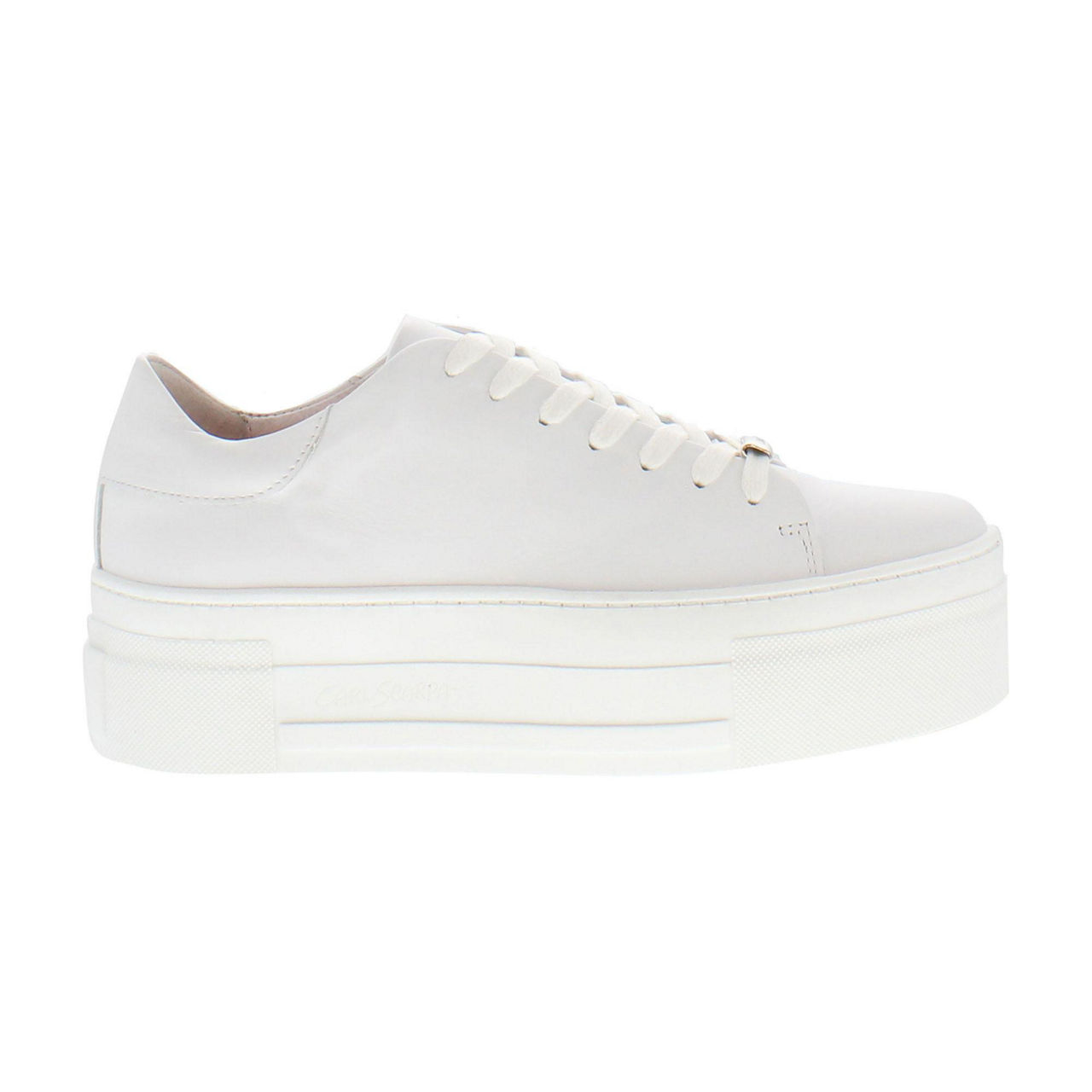 Polina Leather Platform Trainers