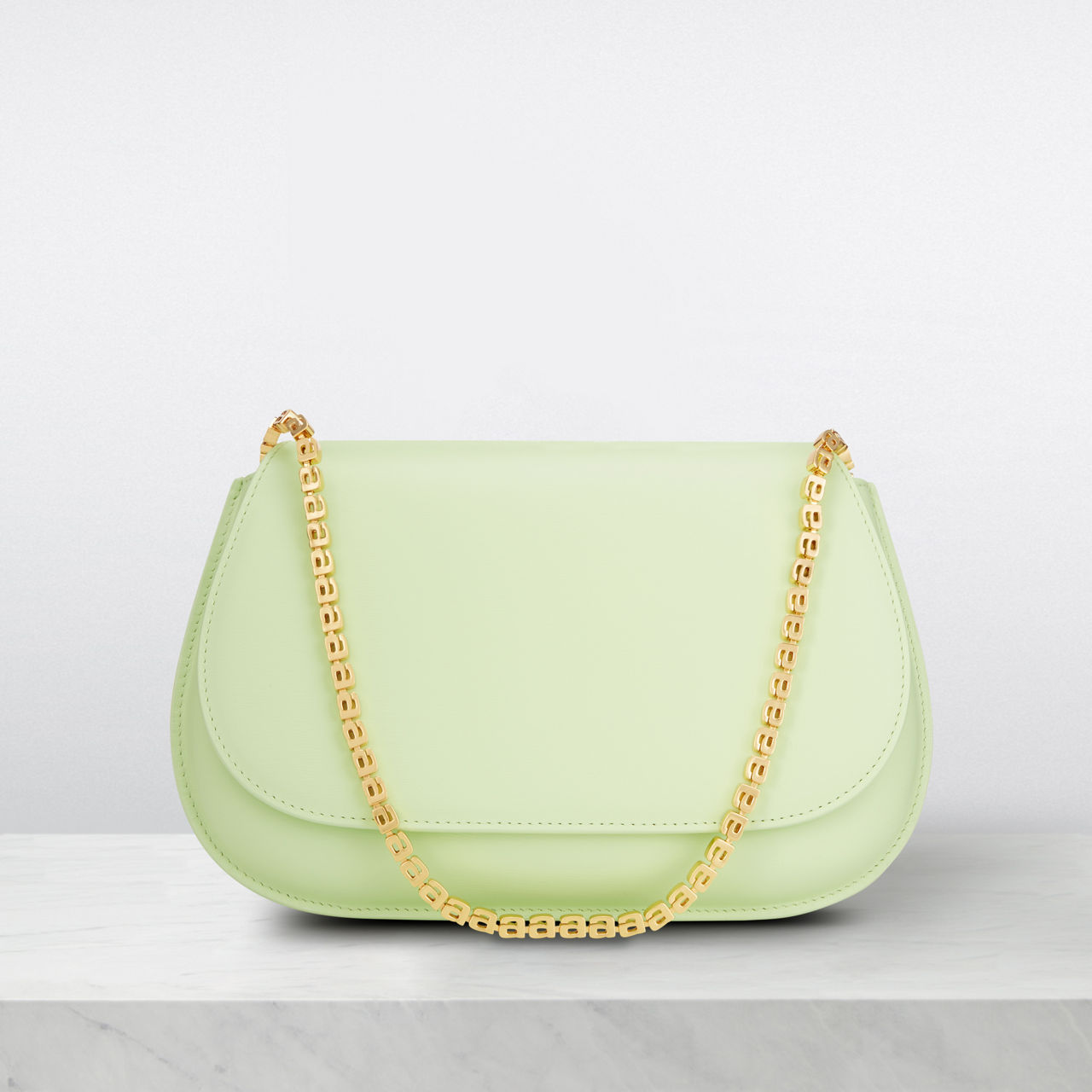 ALEXANDER WANG Crest Flap Chain Shoulder Bag