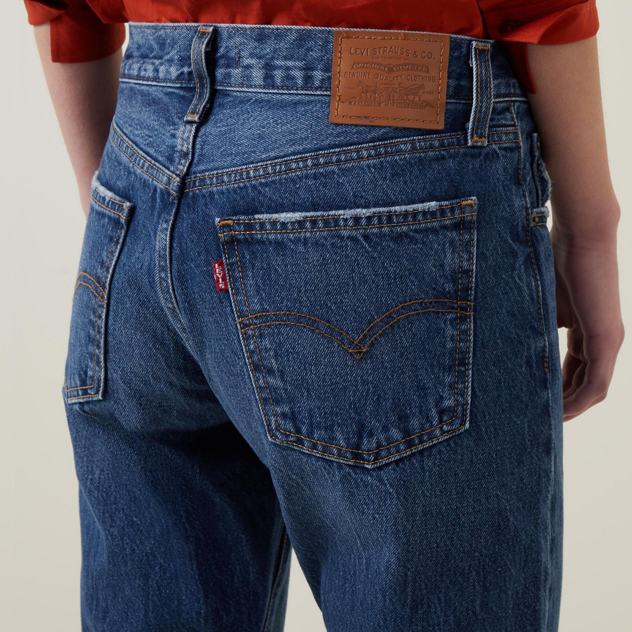 LEVIS Middy Straight Leg Jeans