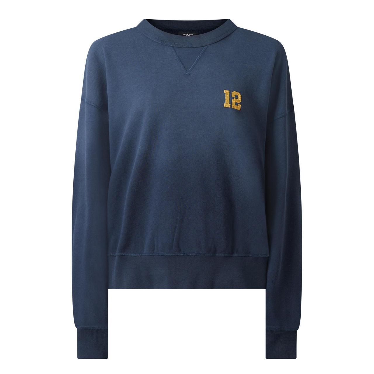 ANINE BING Rod League Crew Neck Sweatshirt