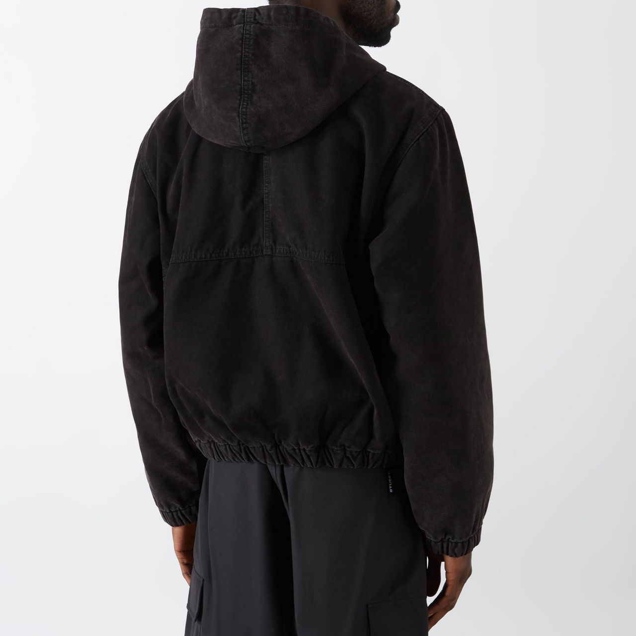 stussy canvas insulated work jacket