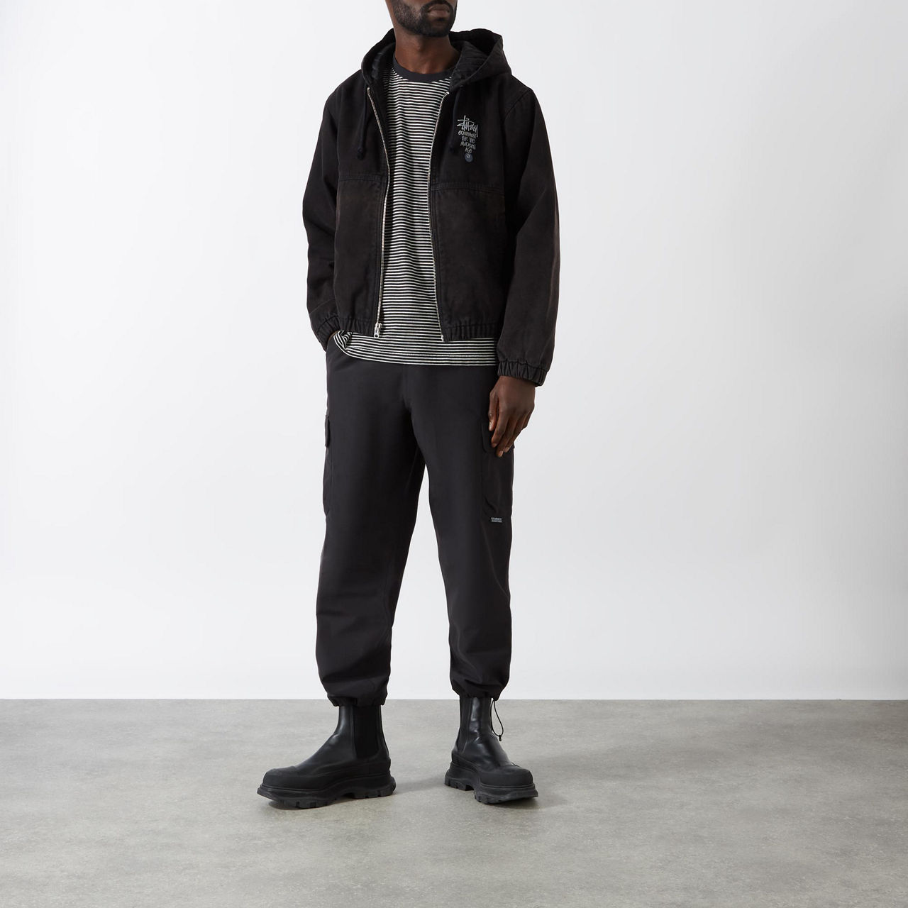 Work Jacket Insulated Canvas in black – Stüssy