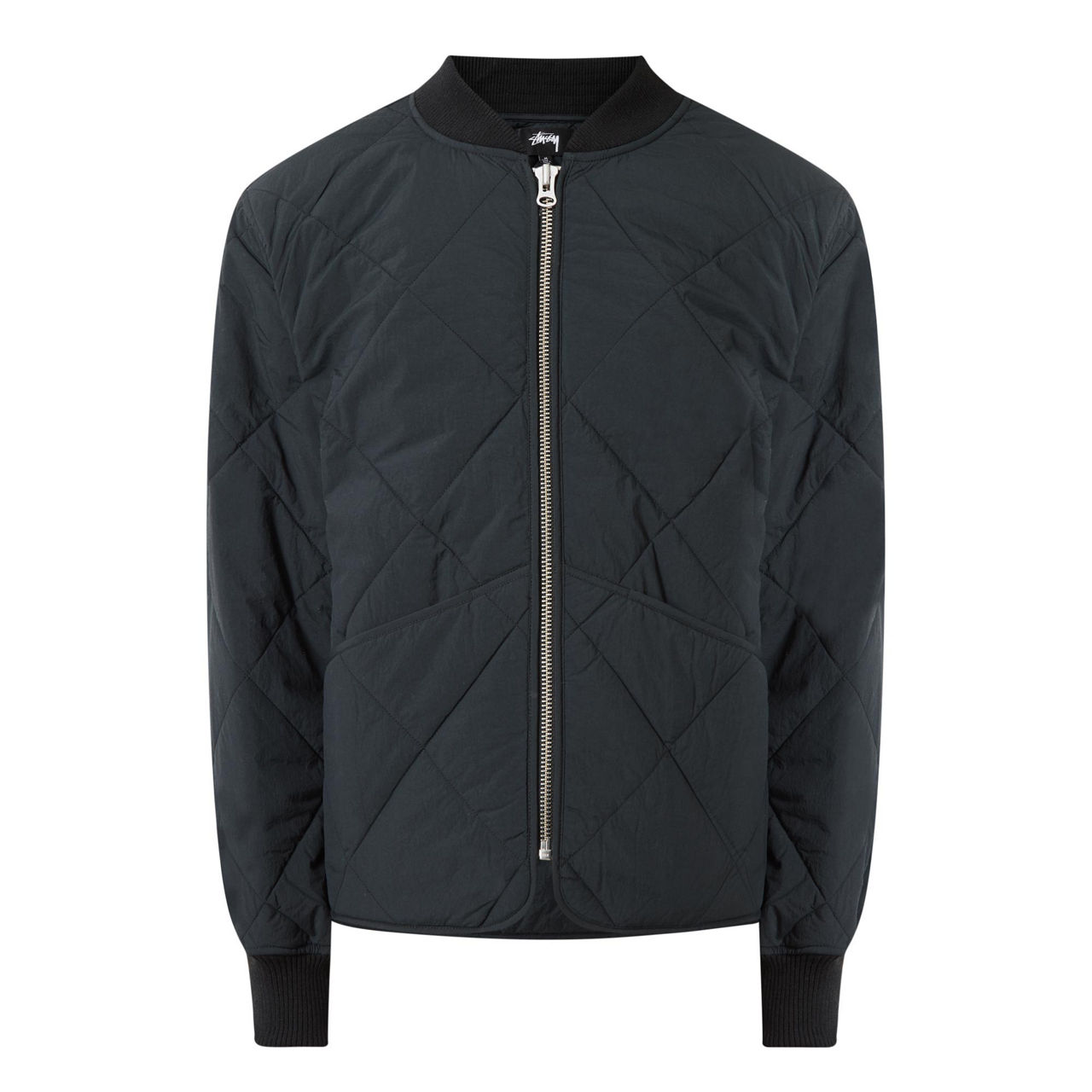 STUSSY Dice Quilted Bomber Jacket