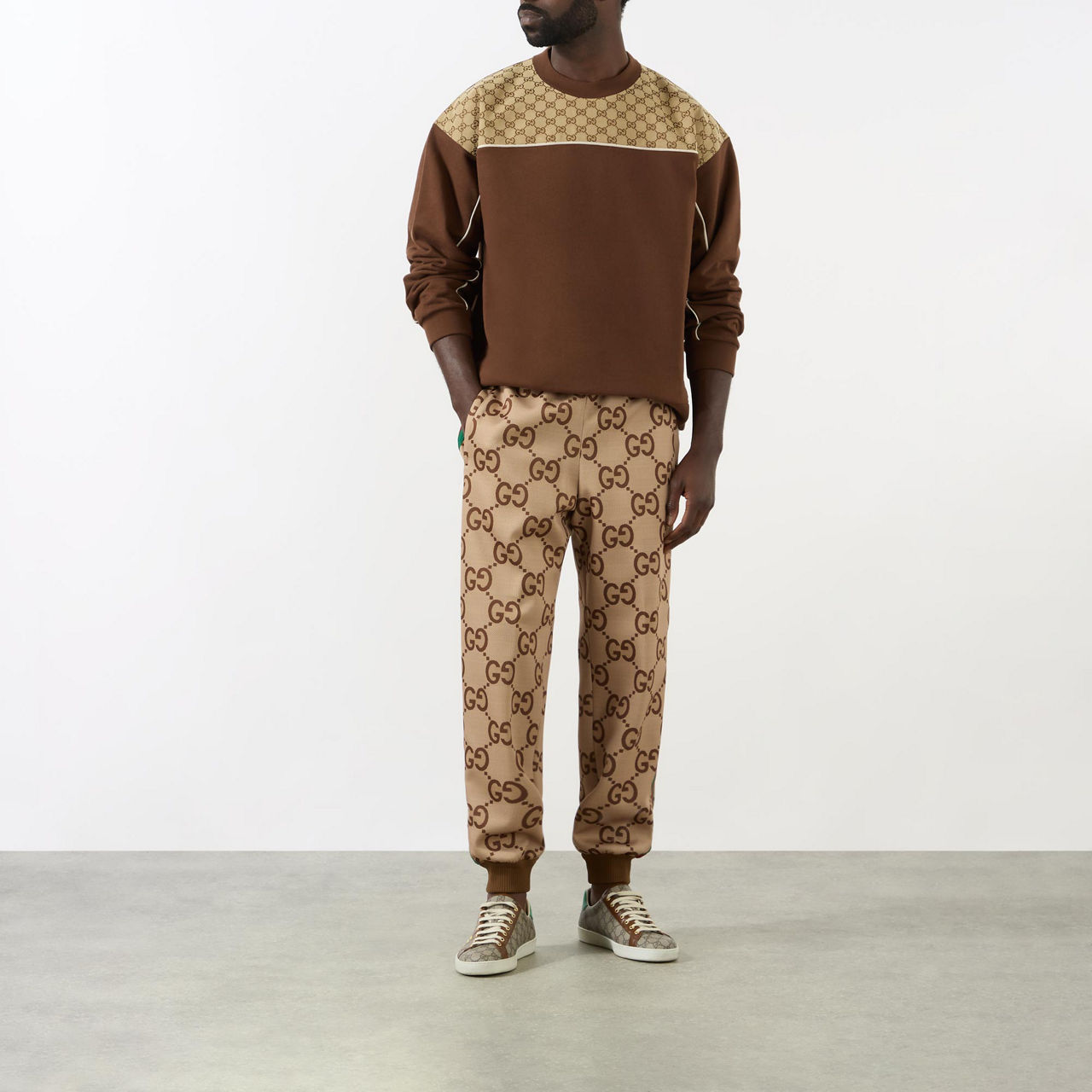 Gucci logo track online pants