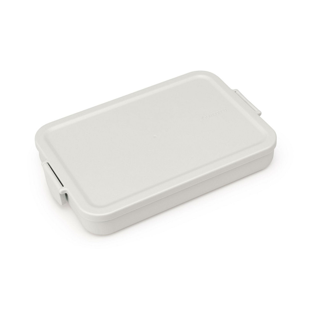 Make & Take Lunch Box Flat Plastic, Jade Green