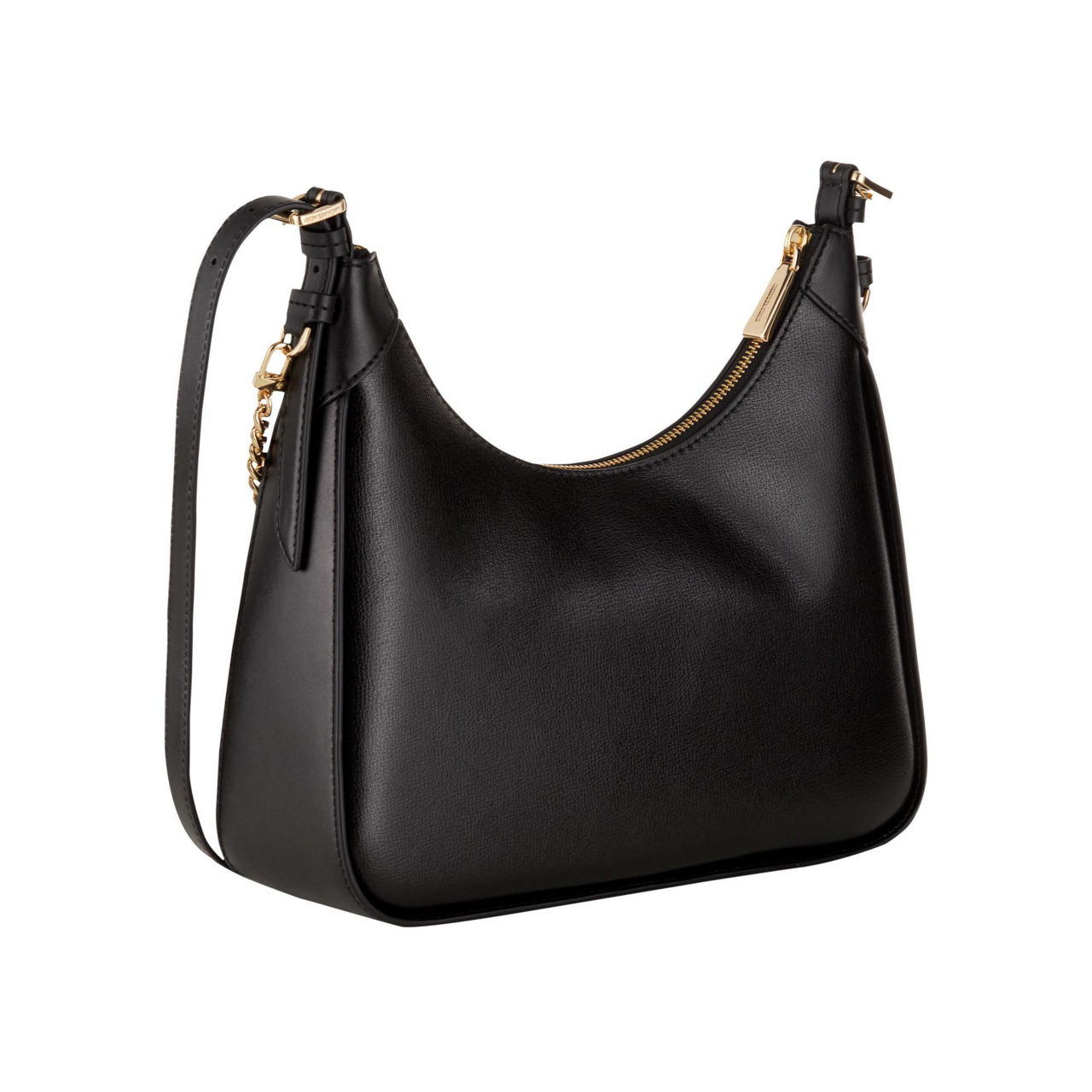 MICHAEL MICHAEL KORS Wilma Chain Messenger Shoulder Bag Black