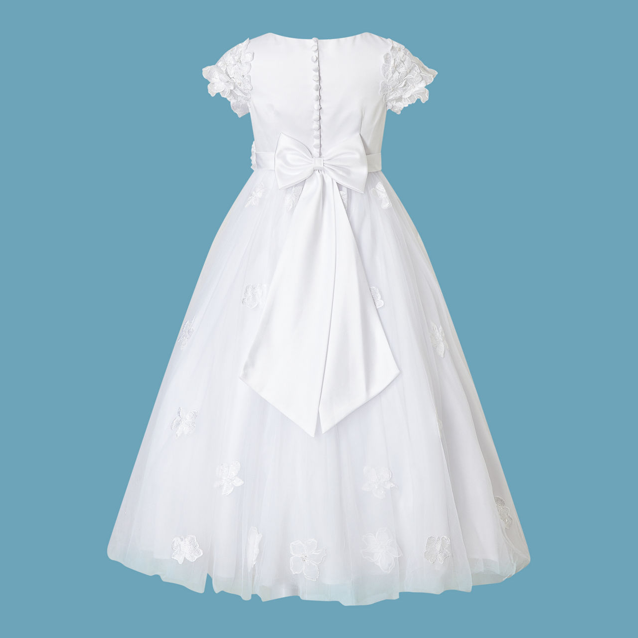 CELEBRATIONS Flower Communion Dress White