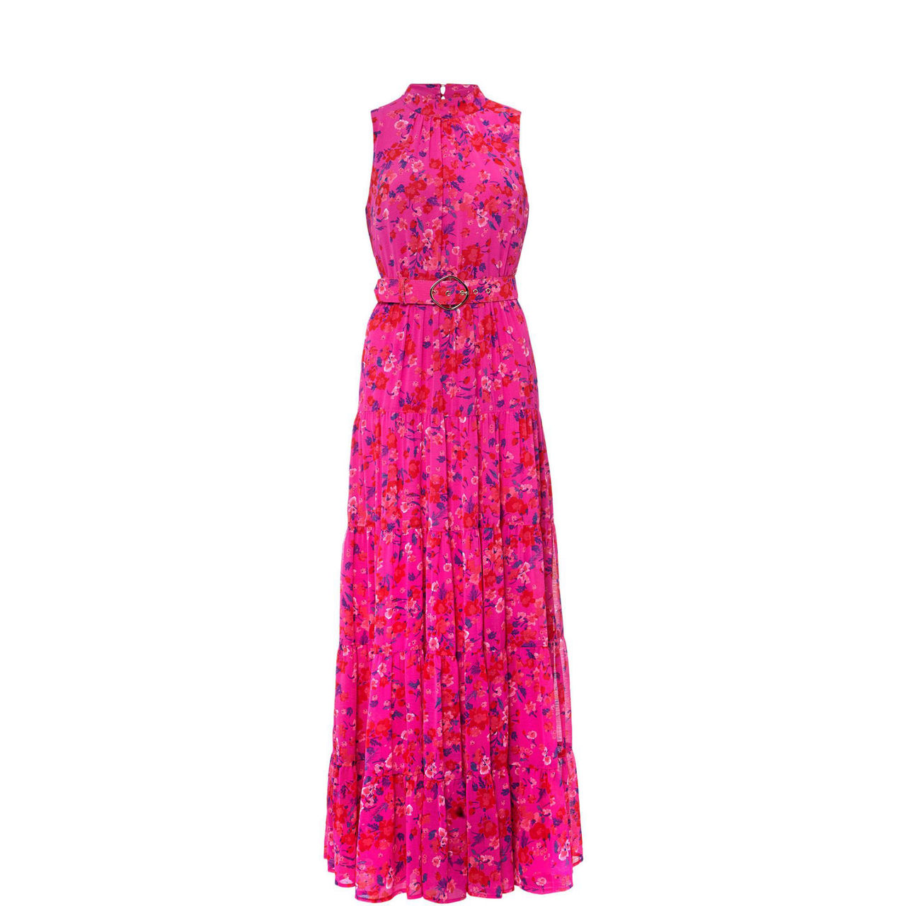 Phase eight pink store faith layered dress