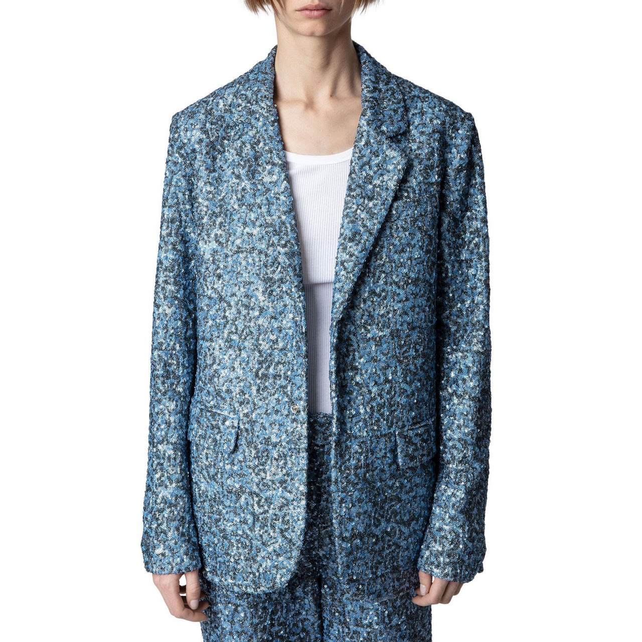 ZADIG&VOLTAIRE Vanille Sequin Blazer