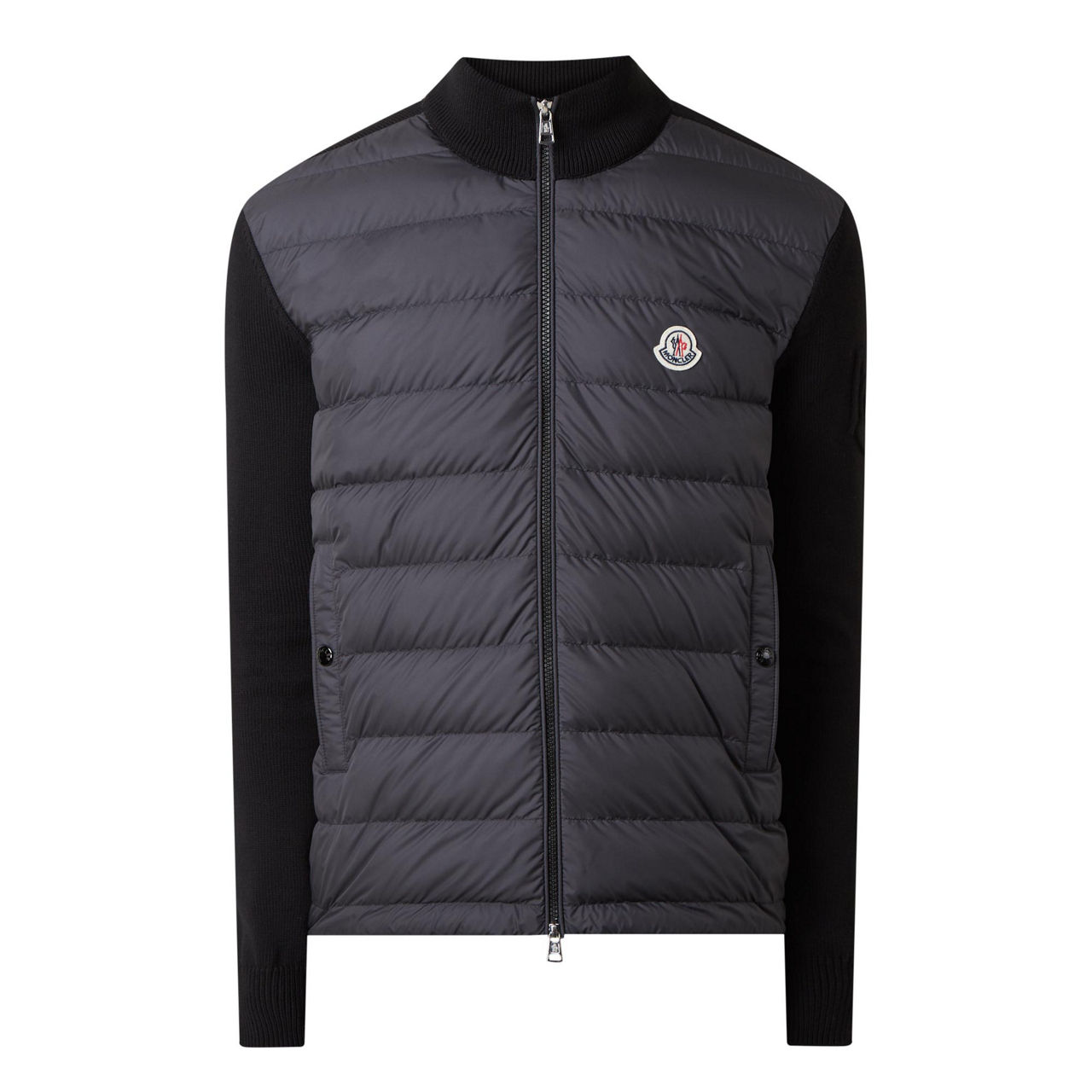 MONCLER Padded Wool Cardigan