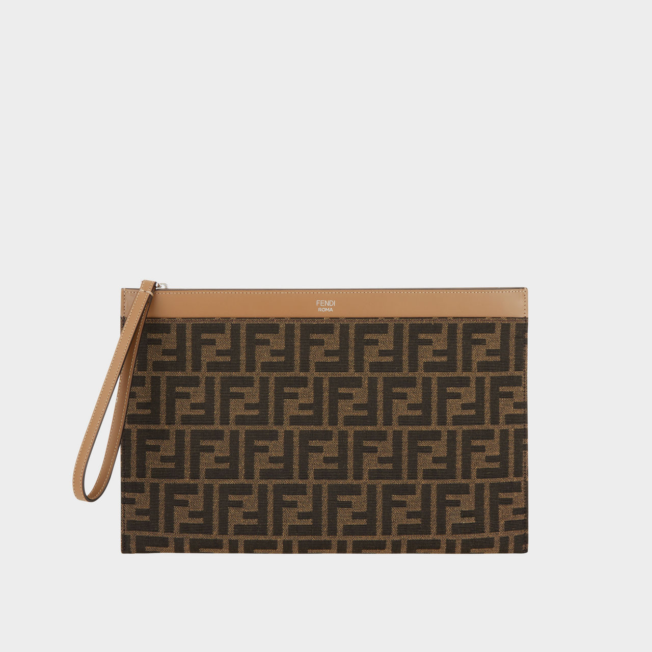 Fendi ff logo pouch on sale