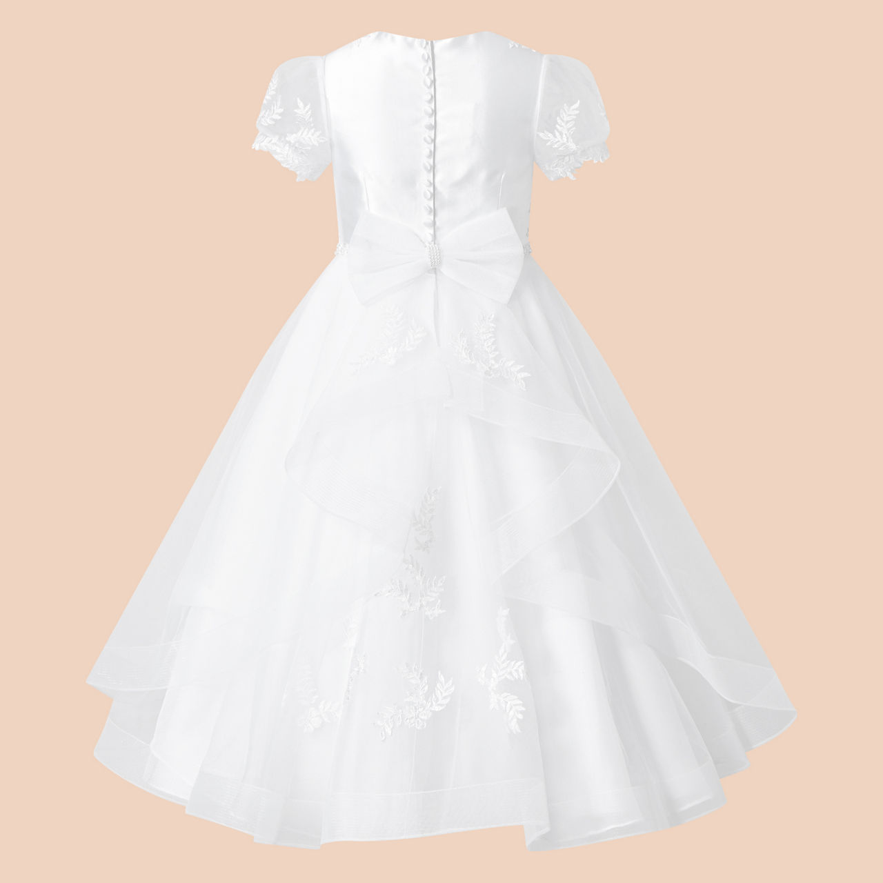 ISABELLA Embroidered Communion Dress