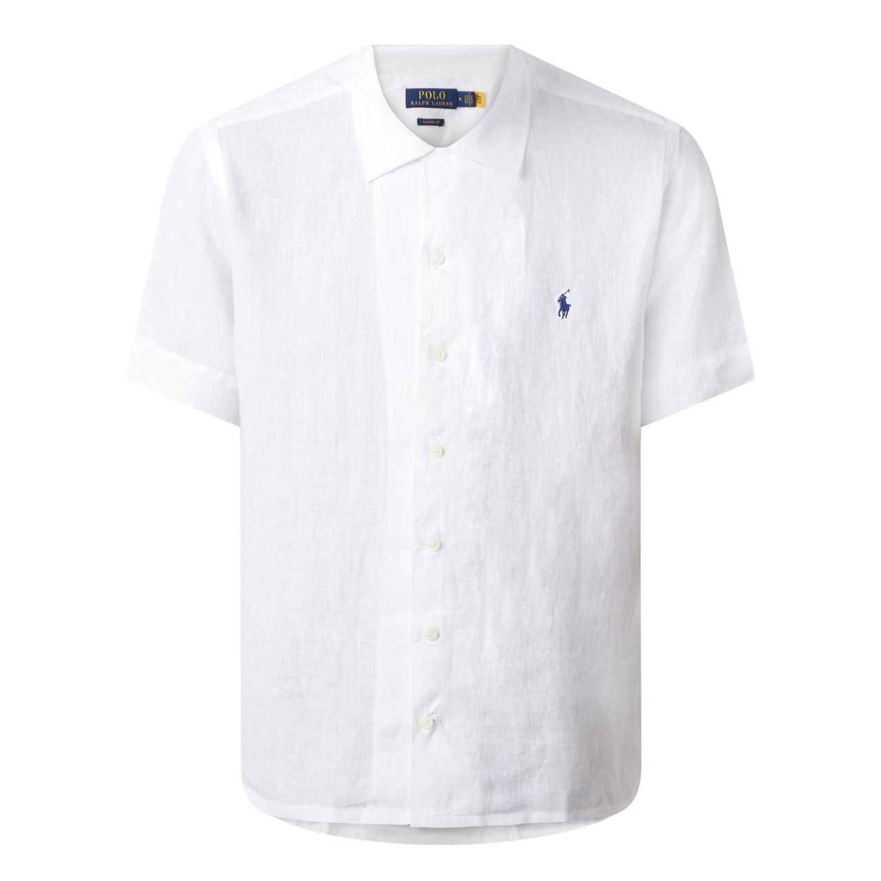 POLO RALPH LAUREN Cuban Linen Short Sleeve Shirt