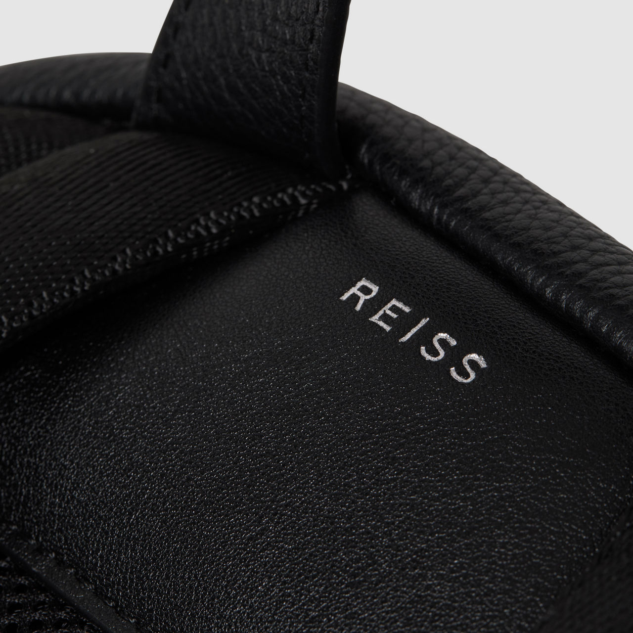 Reiss leather backpack sales