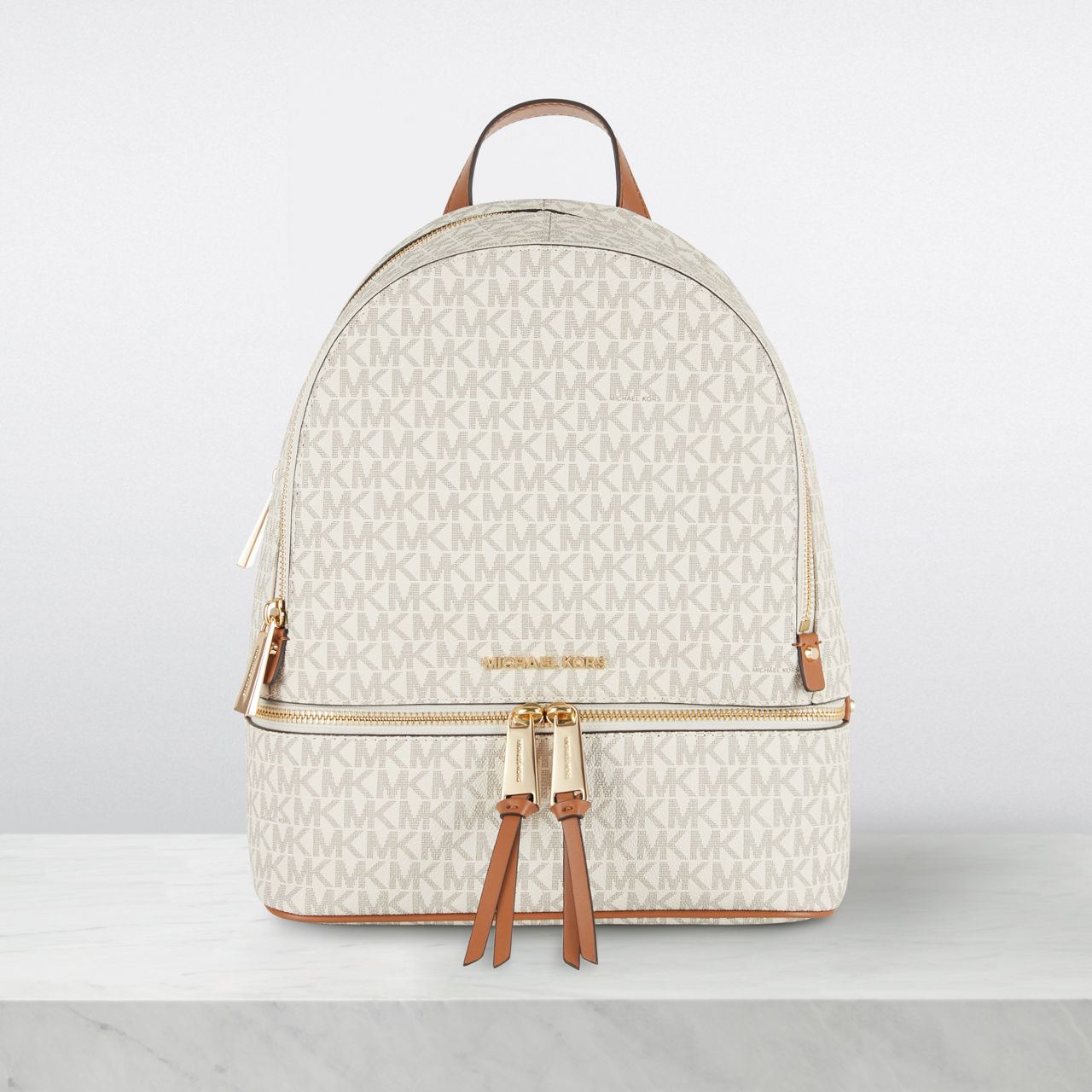 Mk rhea studded outlet backpack