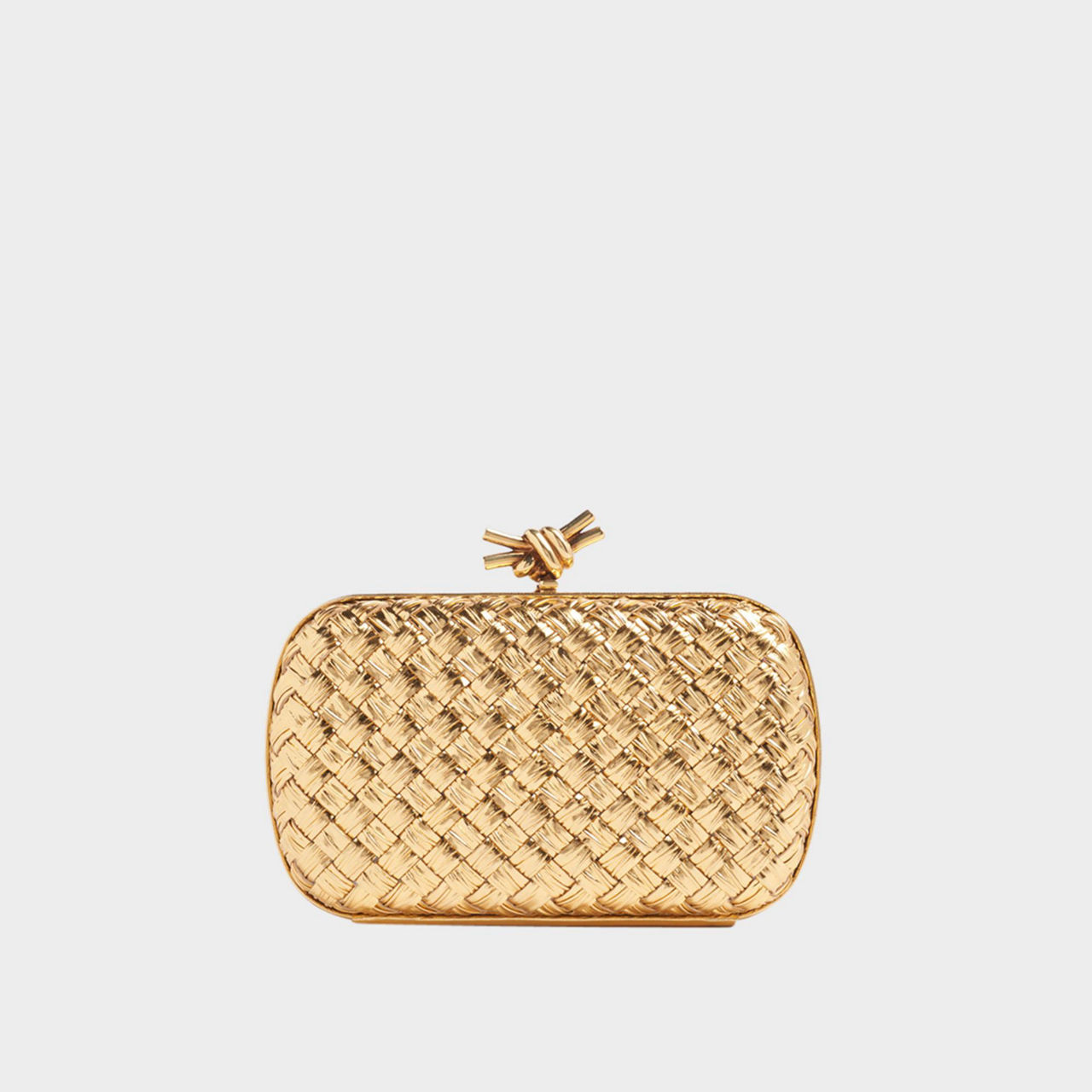 Knot clutch bottega sale