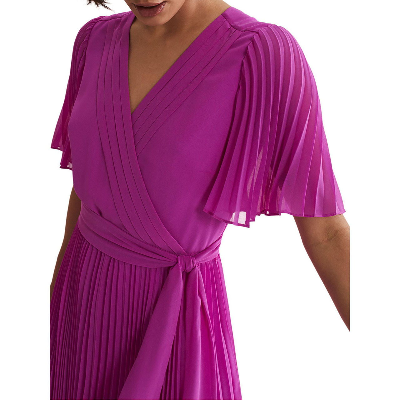 PHASE EIGHT Kendall Pleated Midi Dress