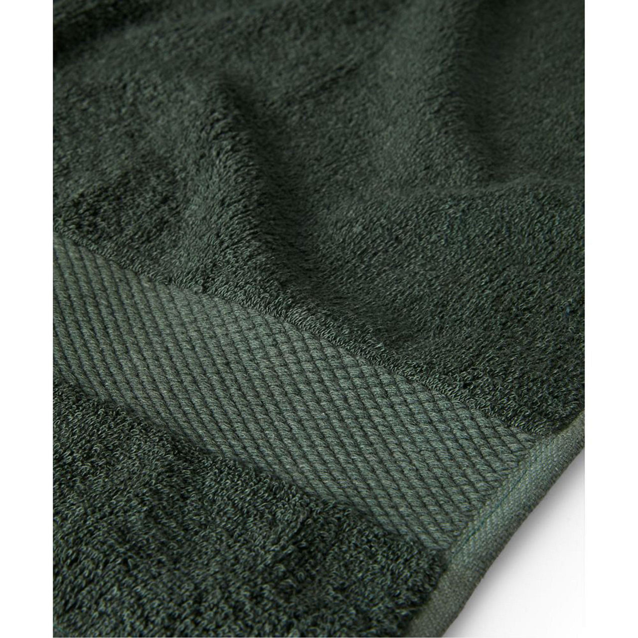 Super Smooth Bamboo Cotton Towel Moss Green