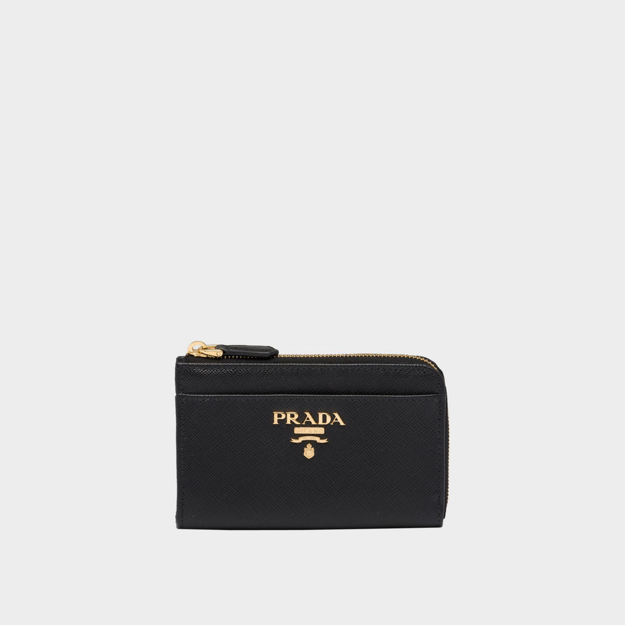 PRADA Saffiano Keychain Wallet