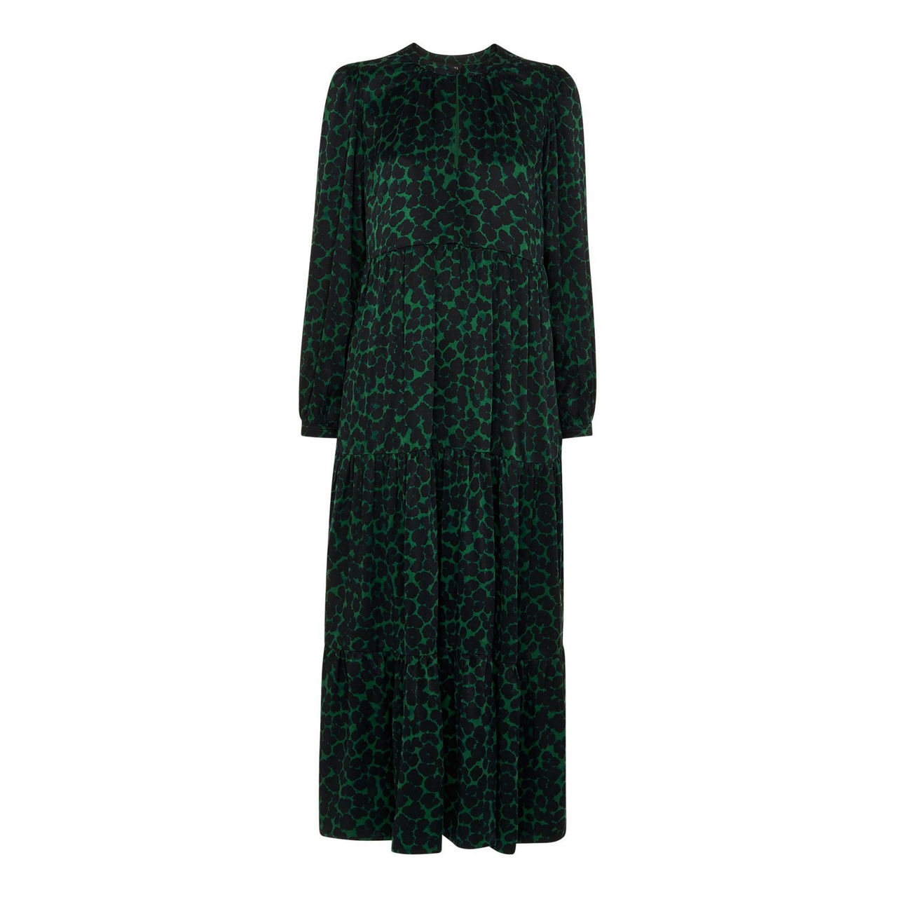 WHISTLES Smudge Animal Trapeze Dress