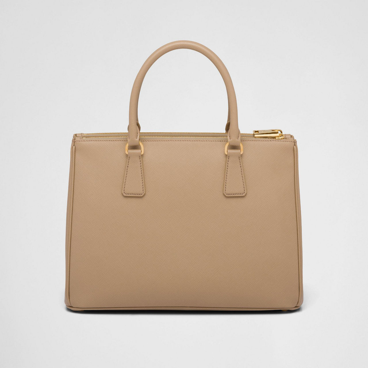 PRADA Galleria Large Saffiano Leather Bag Sand Beige