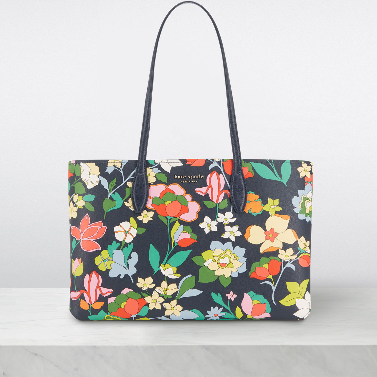 kate spade new york All Day Flower Bed Large Tote with Removable Pouch