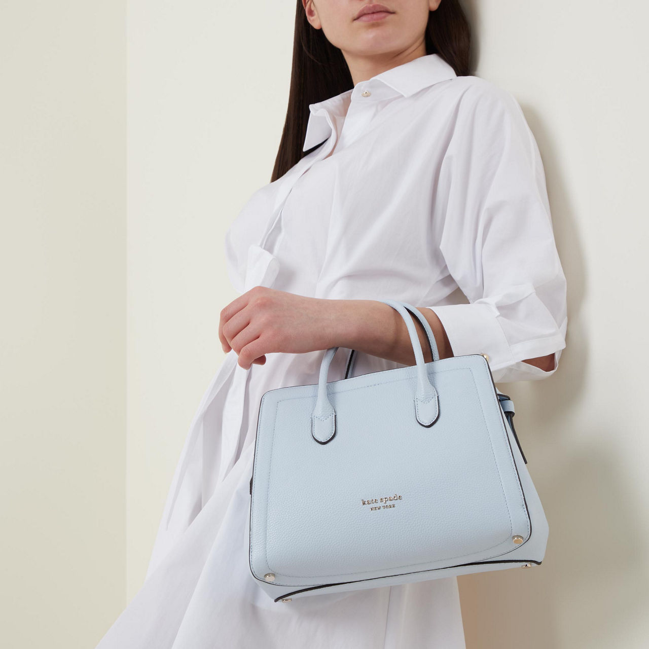 Medium leather satchel hotsell