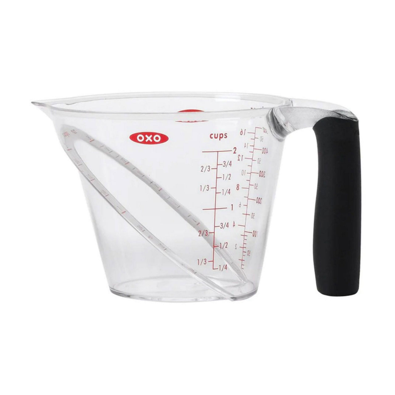 OXO Good Grips Angled Measuring Jug - 500ml - Black