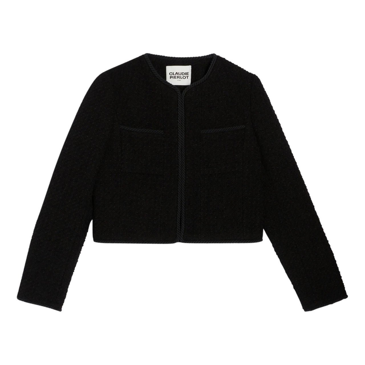 CLAUDIE PIERLOT Vonda Short Tweed Jacket