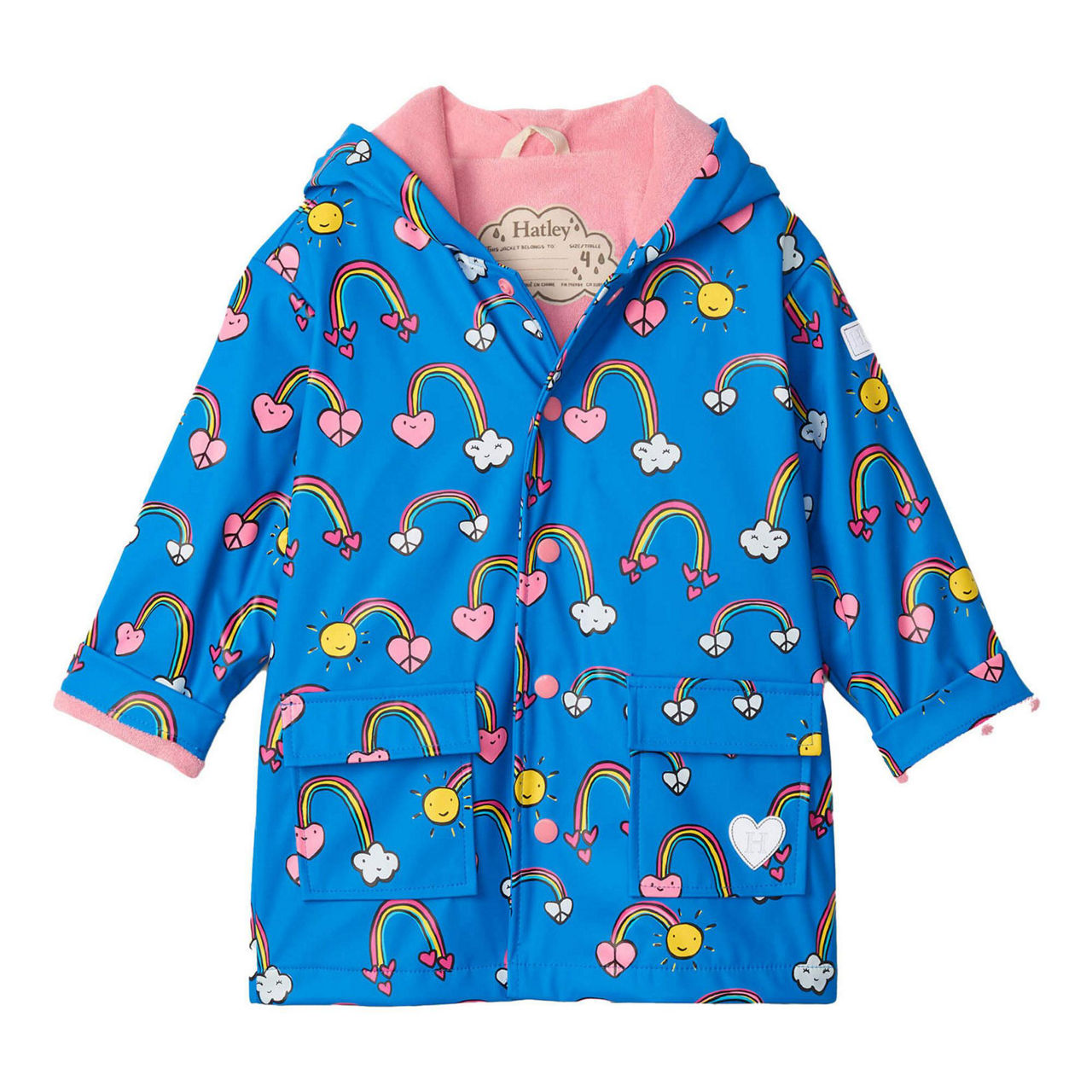 Hatley rainbow coat online