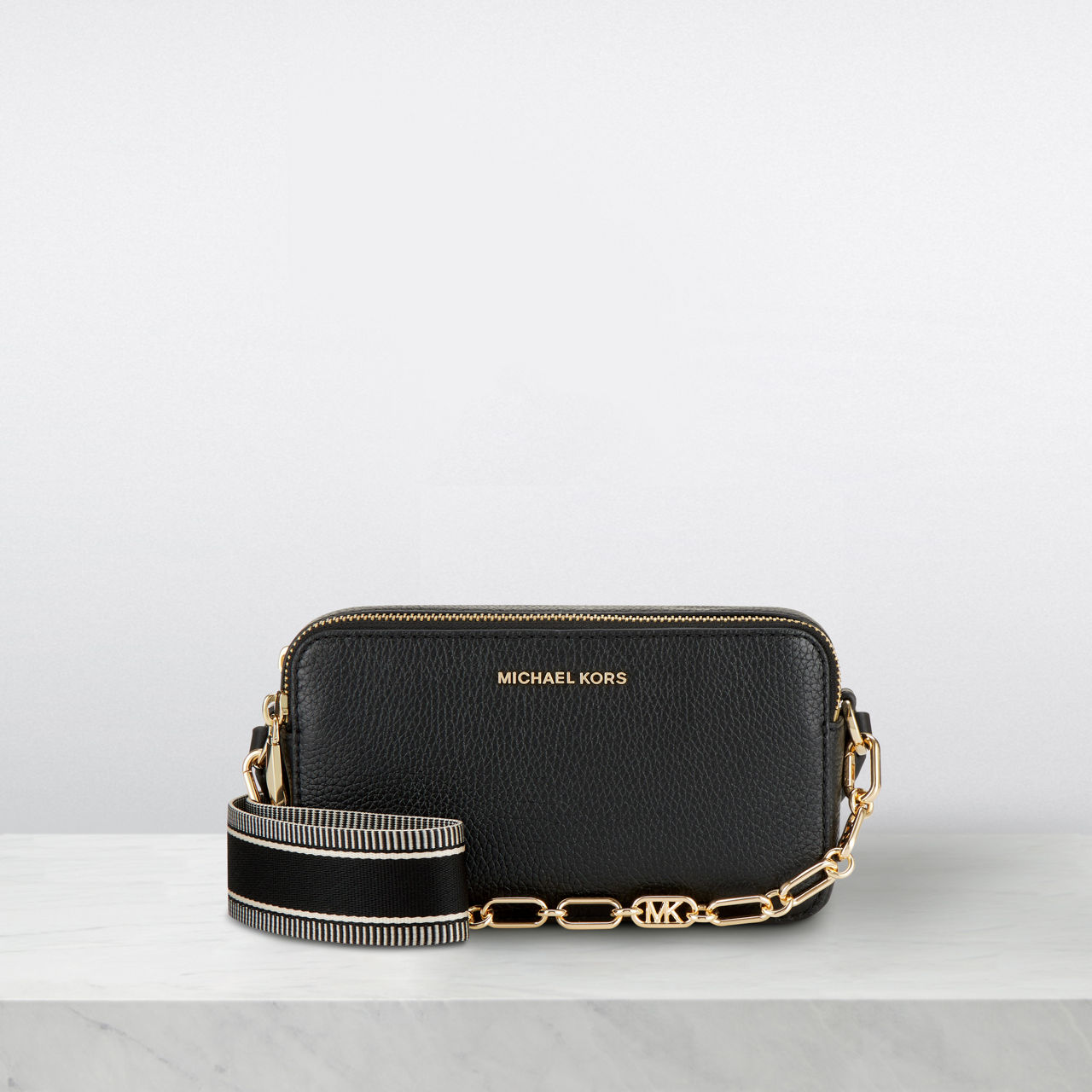 Michael kors crossbody online double zipper