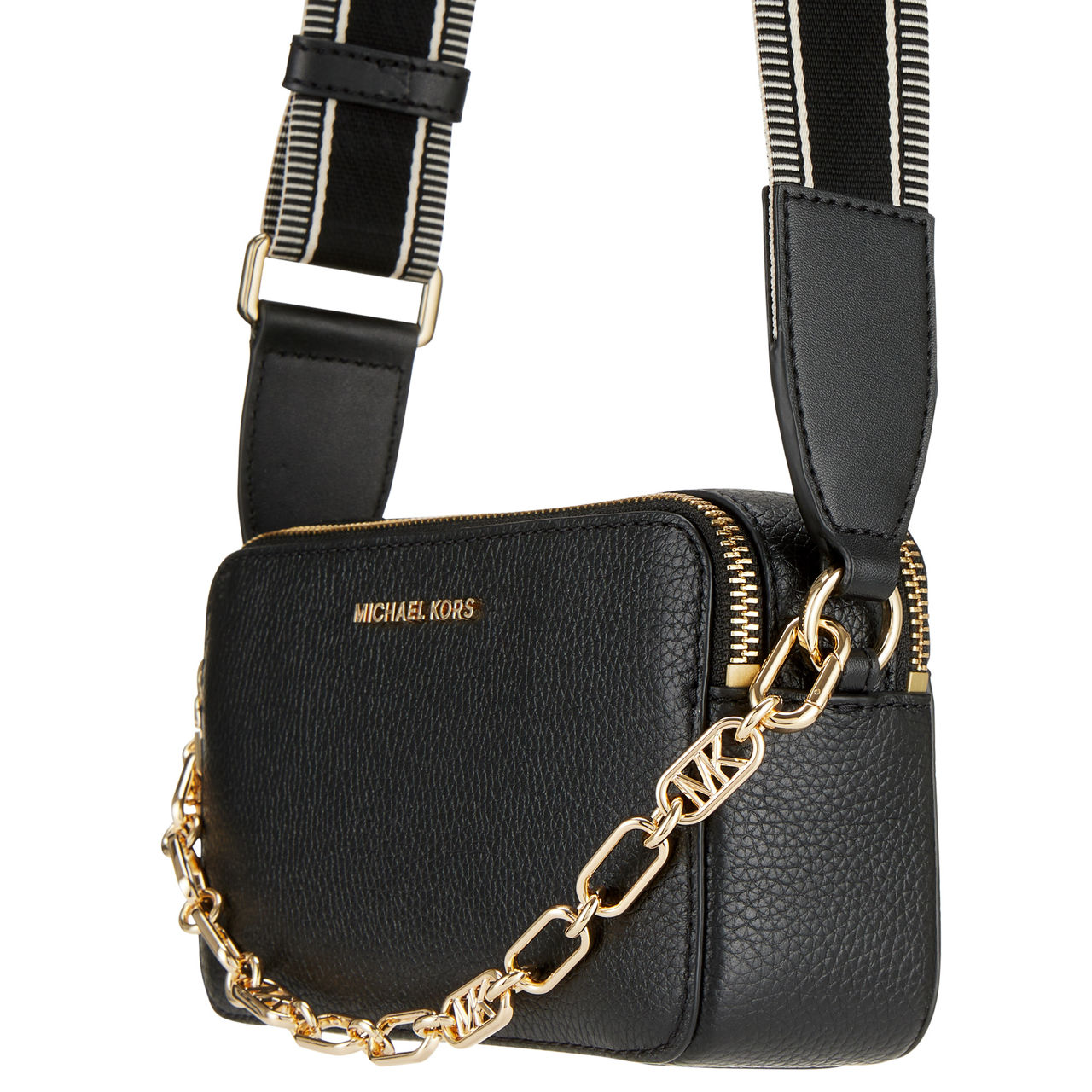 Michael kors hotsell 3 zipper crossbody