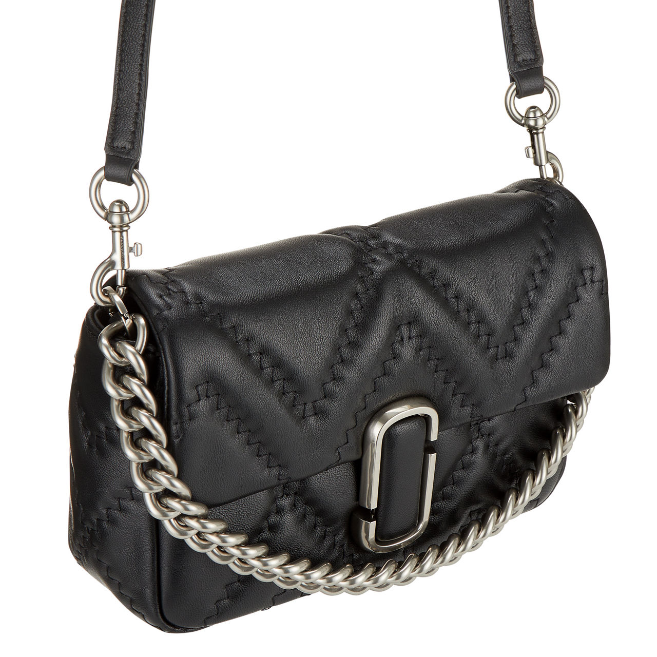 MARC JACOBS The Quilted Leather J Marc Shoulder Bag