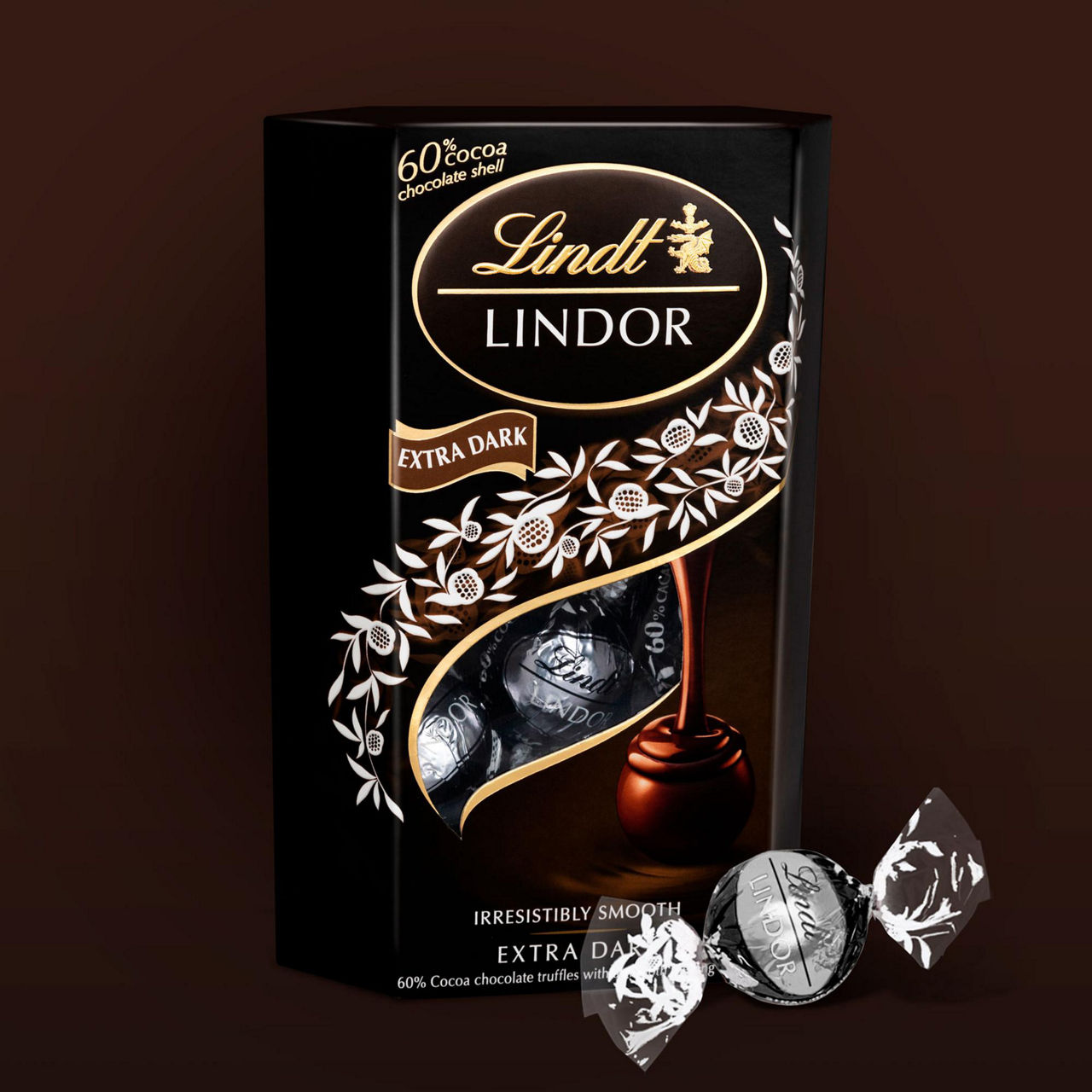 Lindt Lindor Chocolate Truffles Box - Approx 16 balls, 200 g