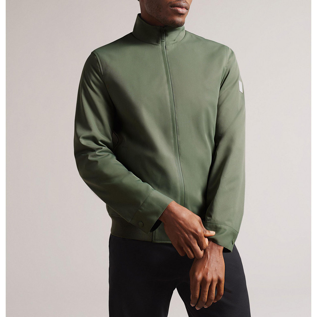 Arzona Funnel Neck Bomber Jacket