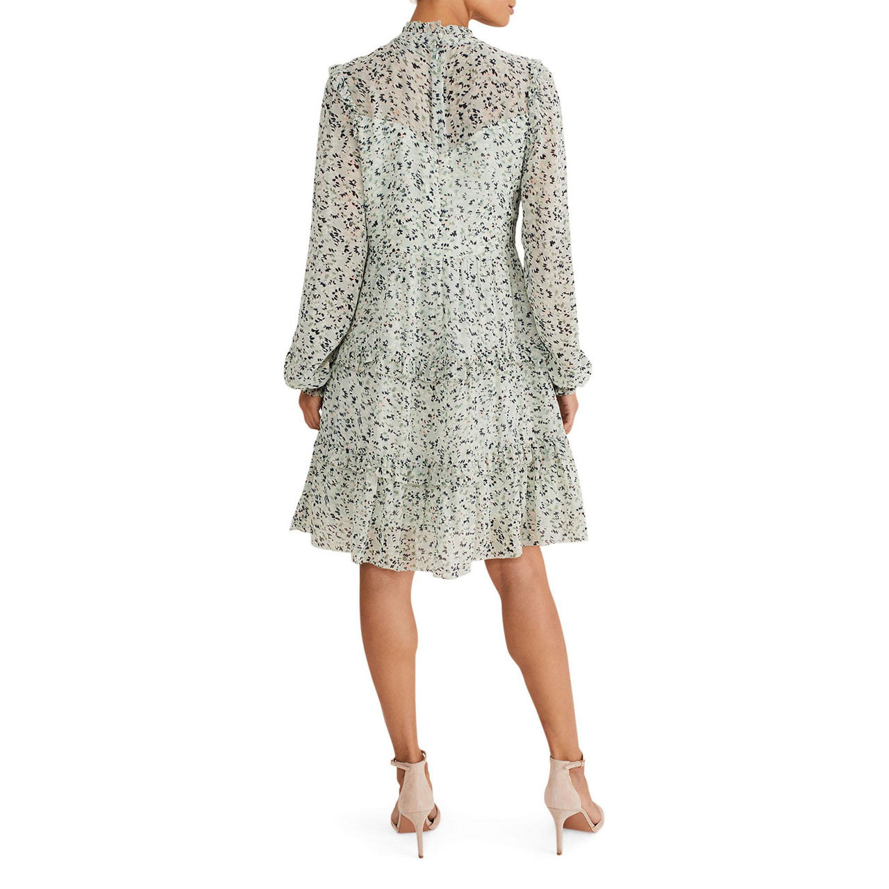 PHASE EIGHT Harlow Ditsy Floral Tiered Dress