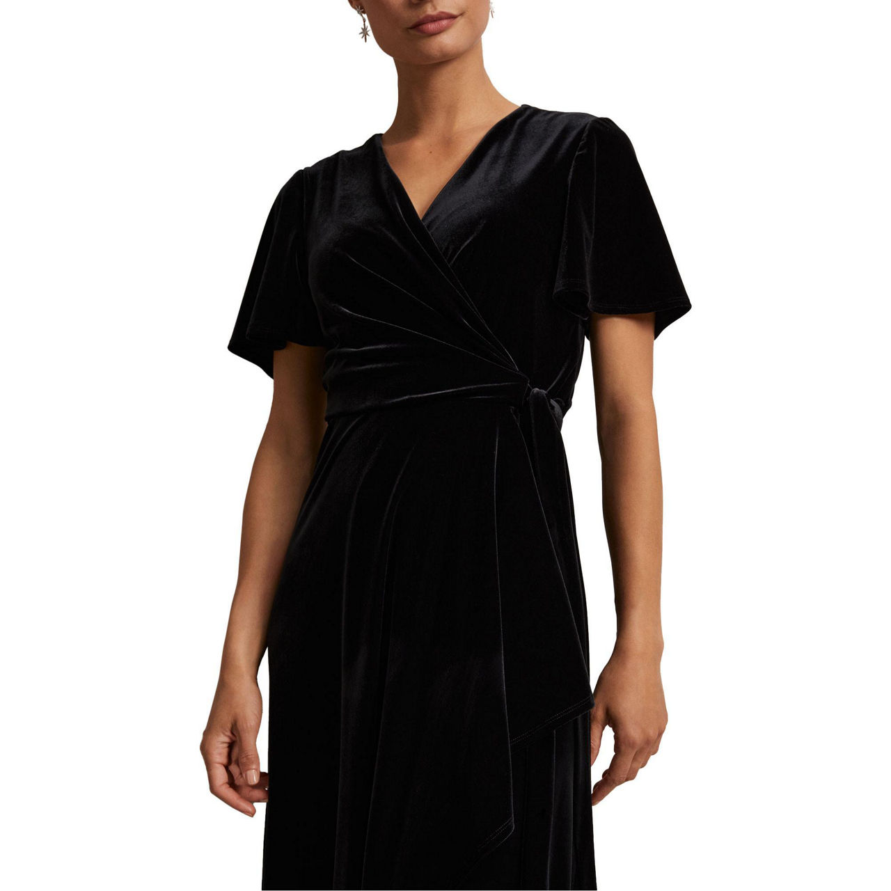 PHASE EIGHT Julissa Ruffle Wrap Dress