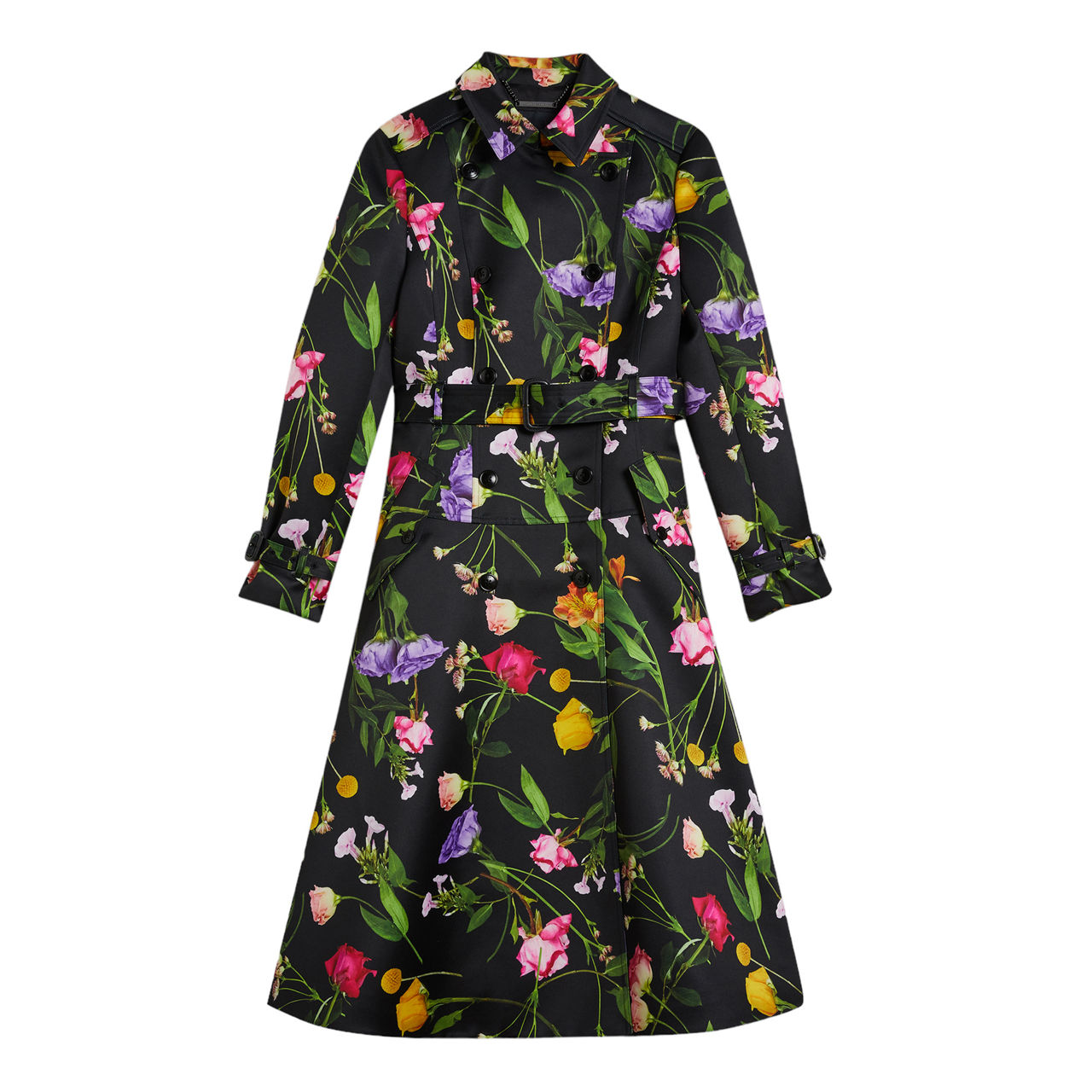 Ted baker store floral coat dress