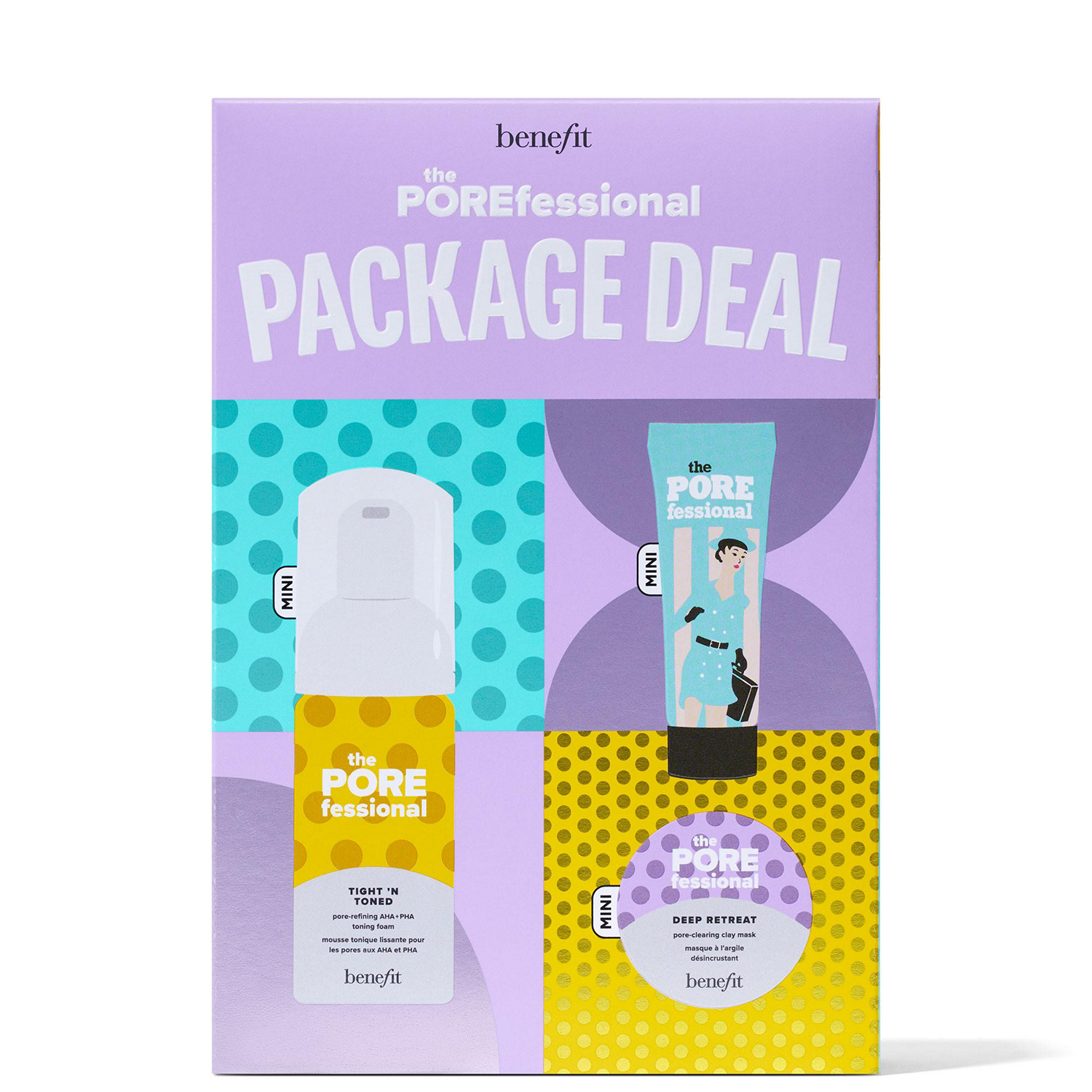 The POREfessional Package Deal mini pore primer & skincare value set