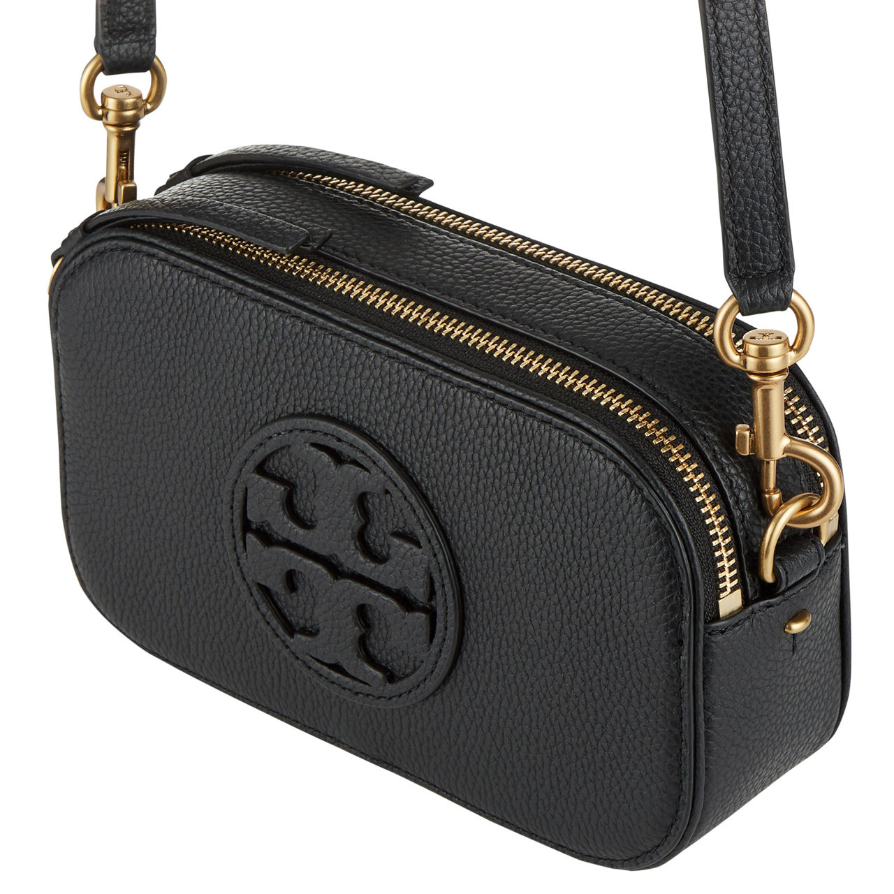 TORY BURCH Miller Mini Crossbody Bag Black