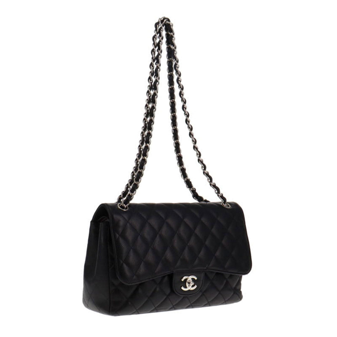 Chanel caviar bag medium sale