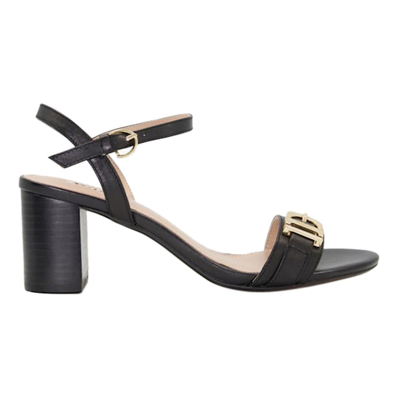 DUNE LONDON Jessie Buckle-Strap Block-Heel Sandals