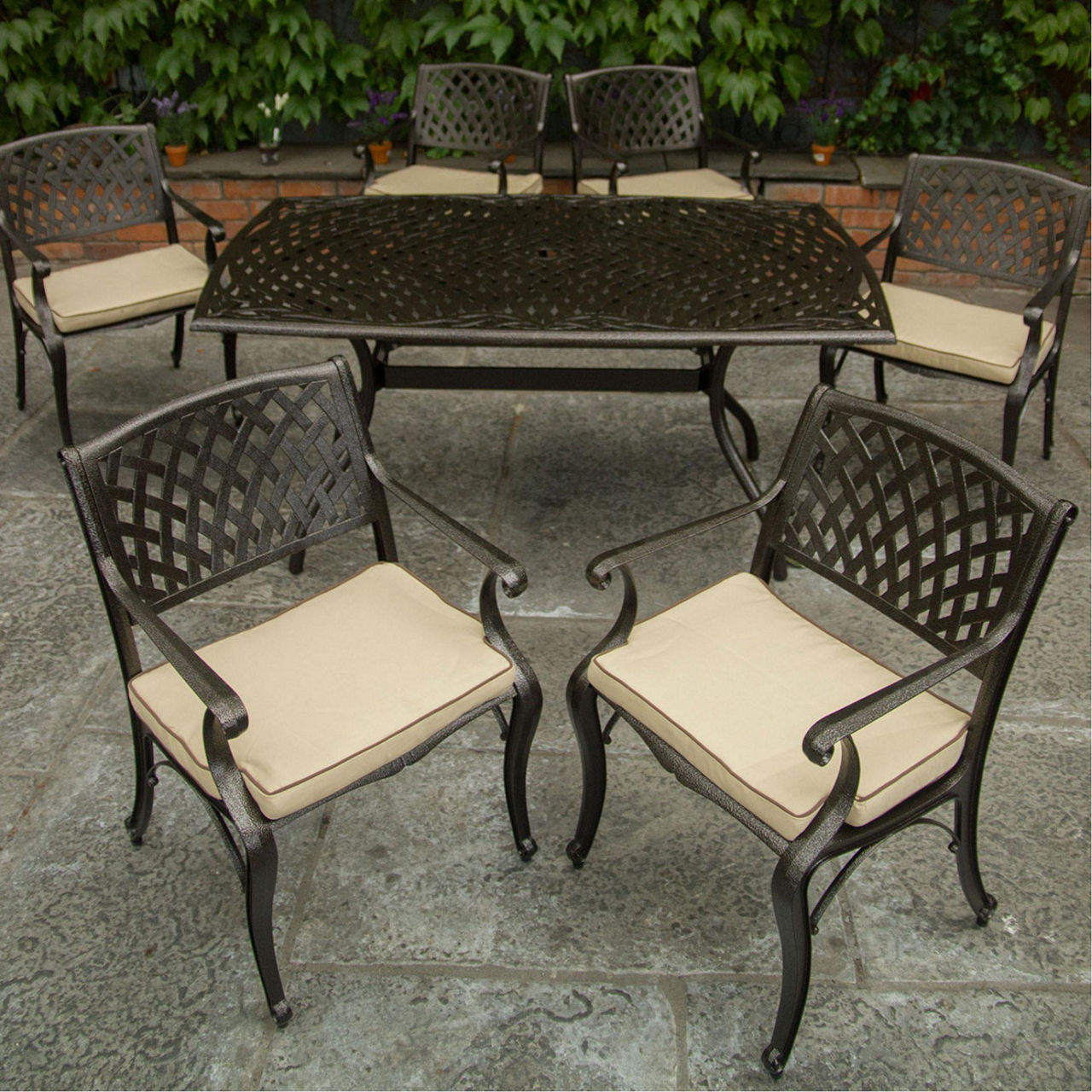 Fitzhenry 6 seater garden set sale