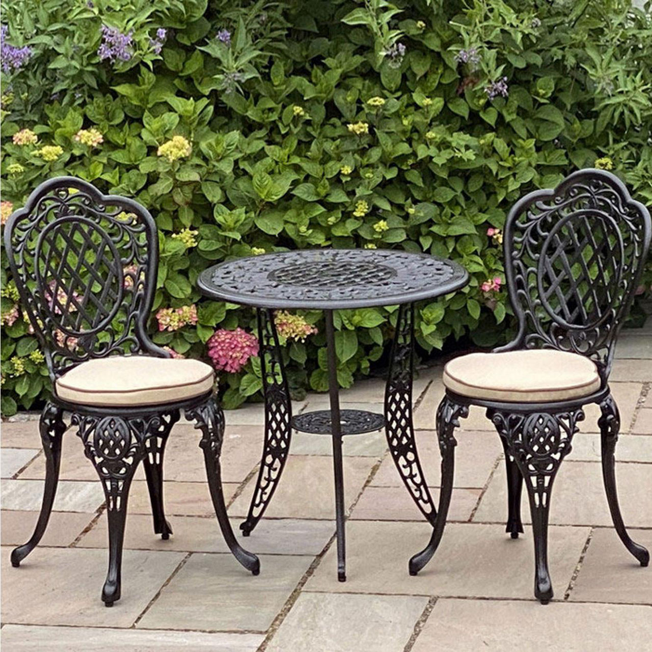 Small patio deals bistro table set