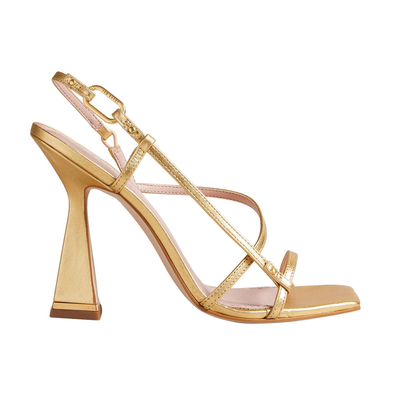 Ted baker best sale gold sandals