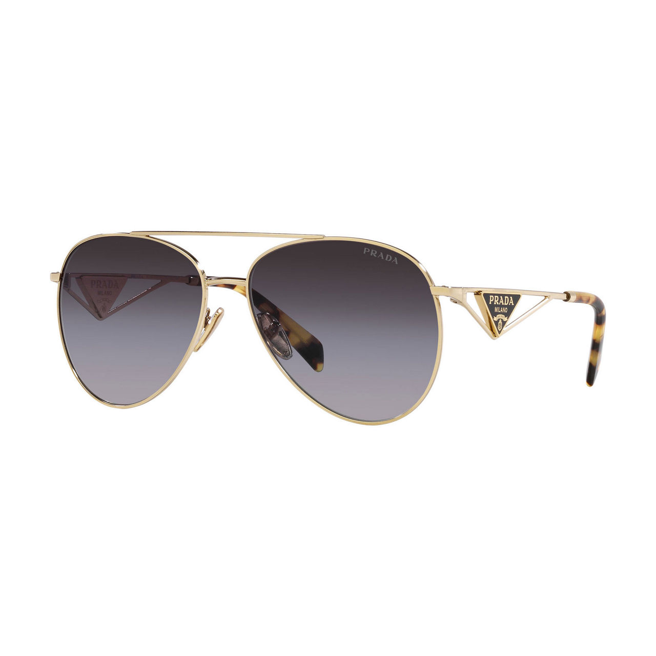 PRADA Pilot Sunglasses PR 73ZS GOLD