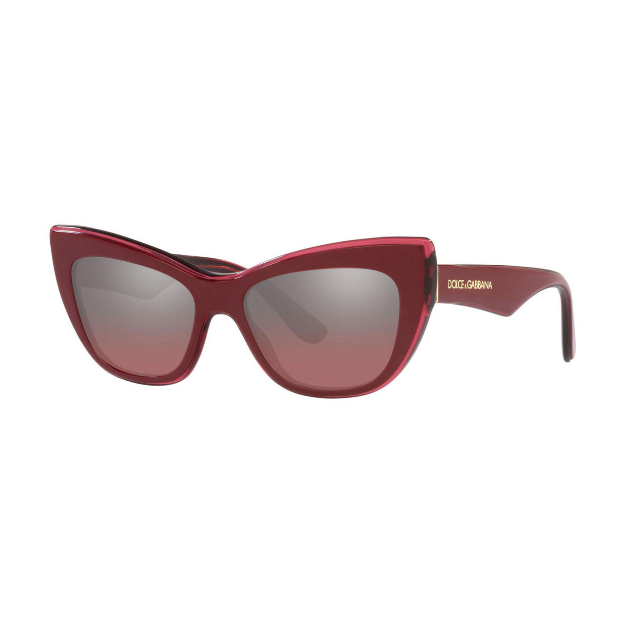 Dolce and gabbana red cat 2024 eye sunglasses