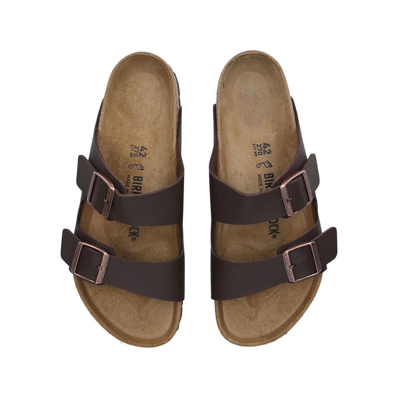 BIRKENSTOCK Arizona Birko Flor Sandals Brown